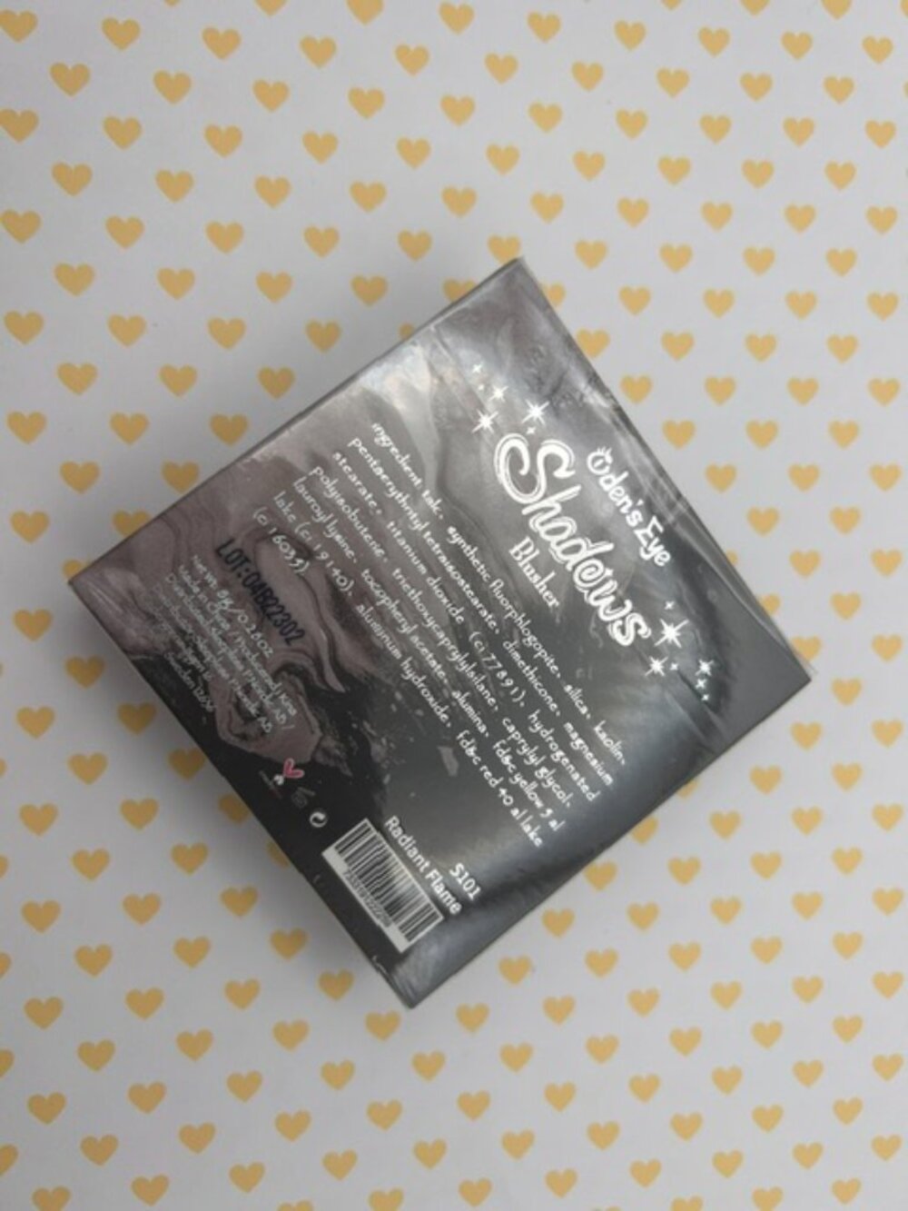 Oden's Eye Shadows Blusher S101 Radiant Flame NIB - Picture 3 of 4